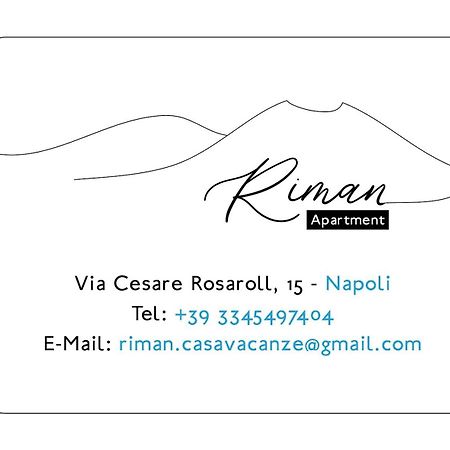 Riman, Apartment Napoli Esterno foto