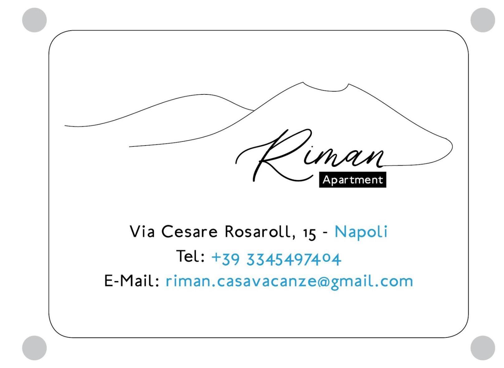 Riman, Apartment Napoli Esterno foto